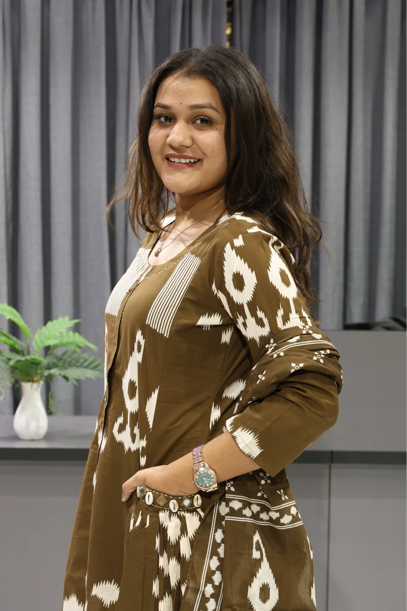 Pocket Mirror Work Printed Pair