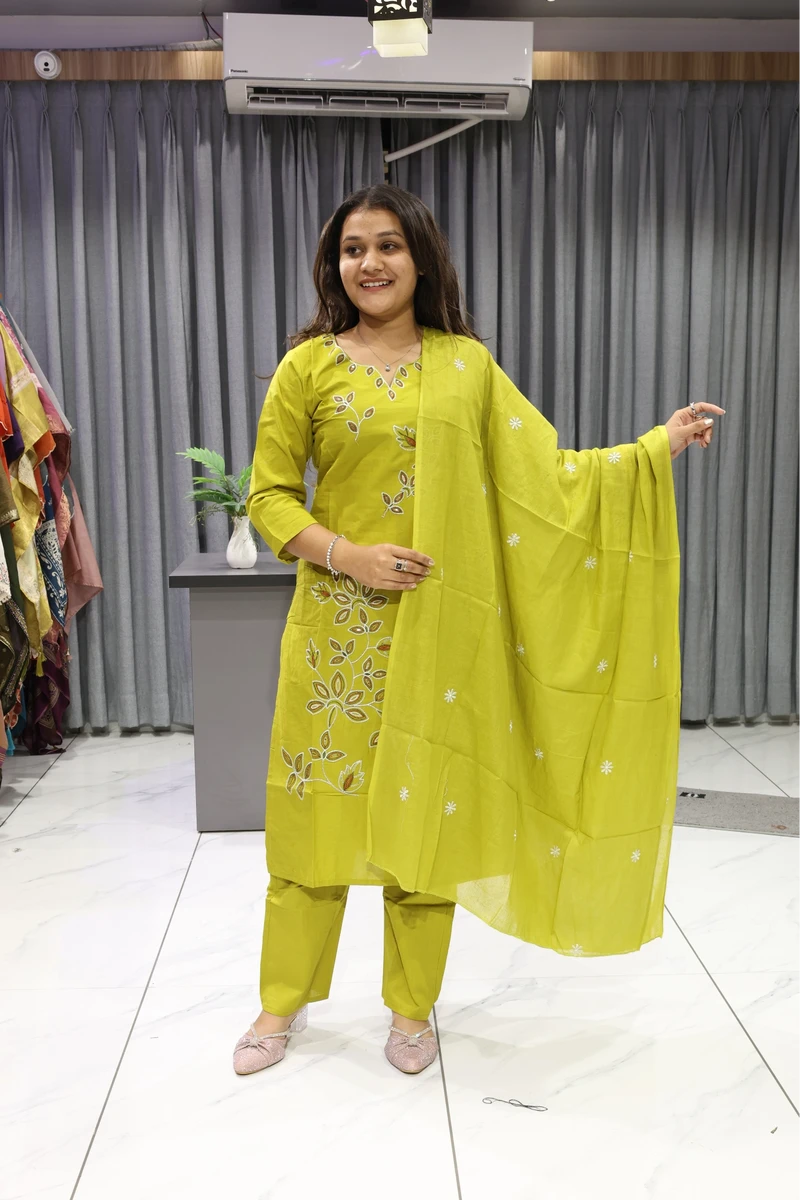 Pandadi Work Duptta Pair