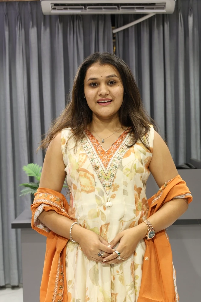 V Neck Digital Round Duptta Pair