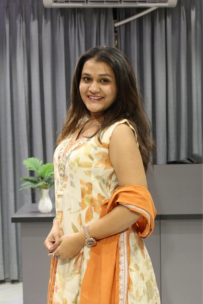 V Neck Digital Round Duptta Pair