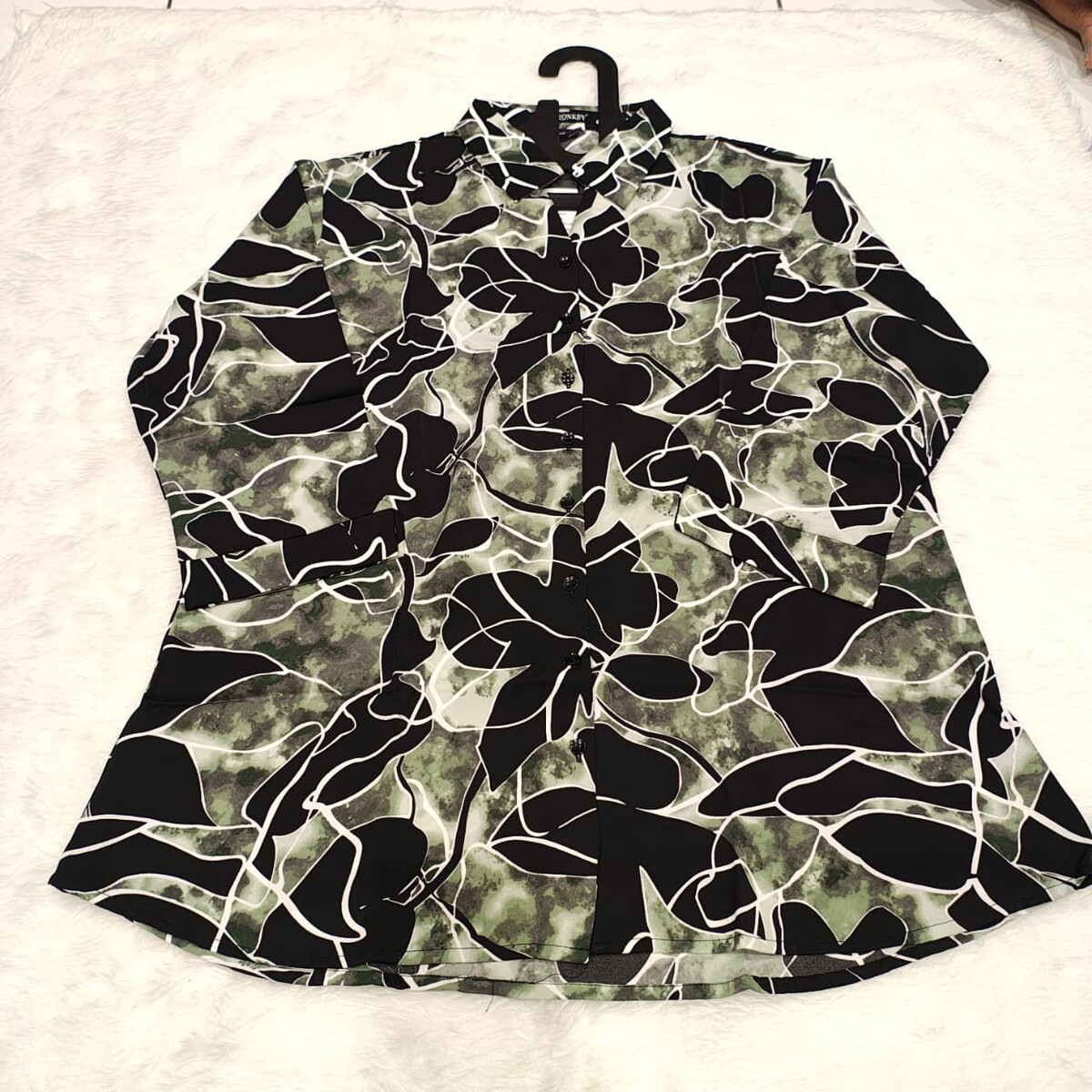 Plus Size Mix Printed Shirt