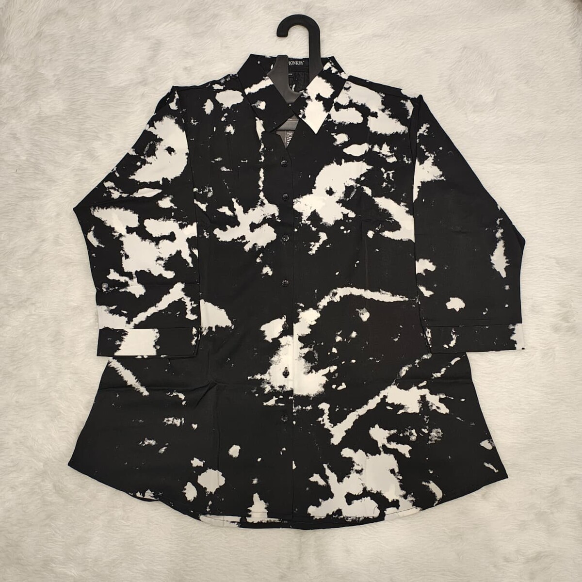 Plus Size Mix Printed Shirt