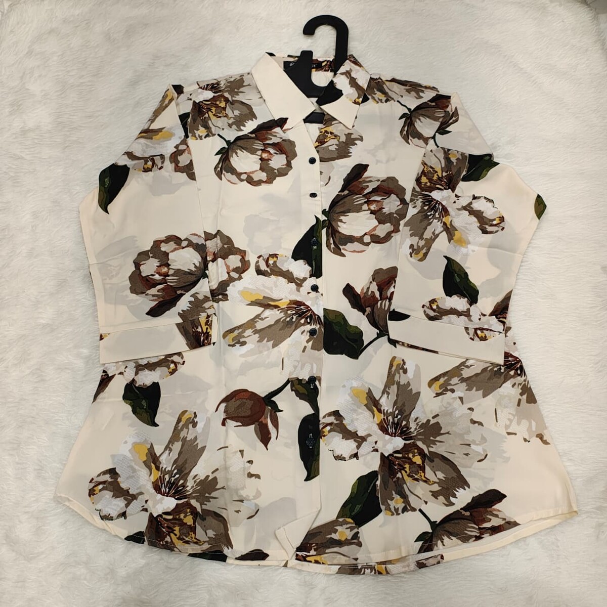 Plus Size Mix Printed Shirt