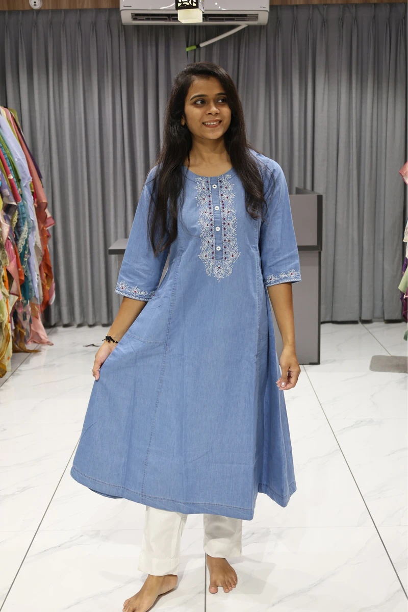 Denim Kurti