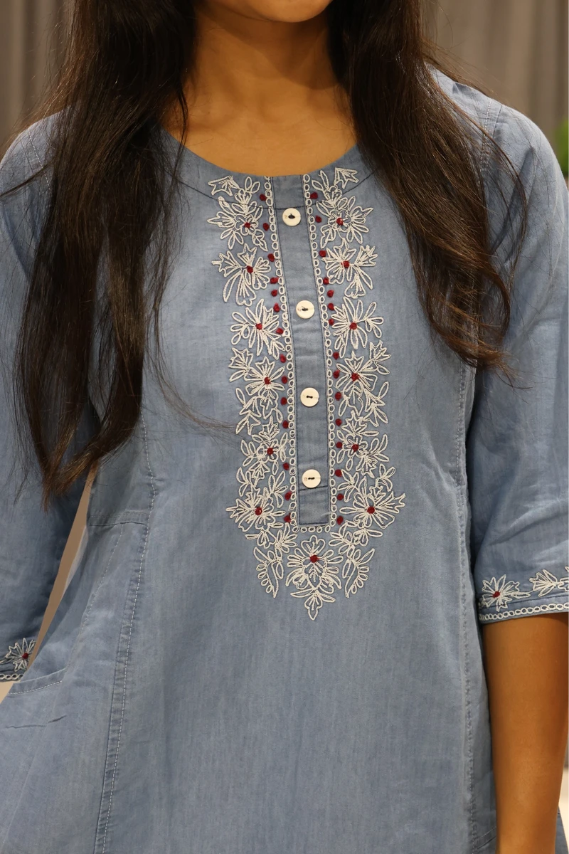 Denim Kurti