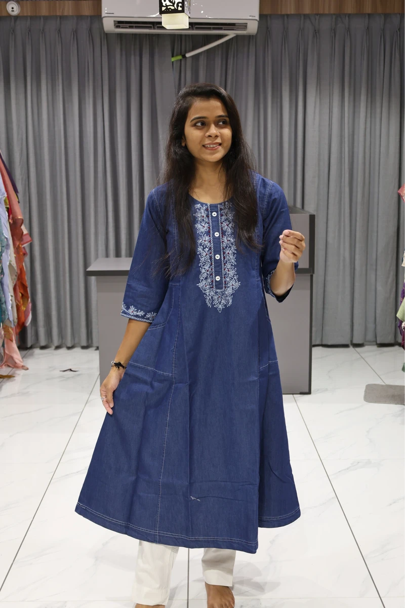 Denim Kurti