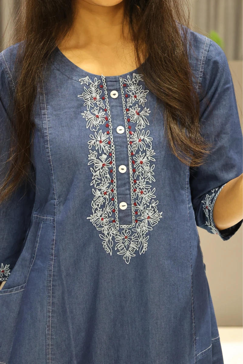 Denim Kurti