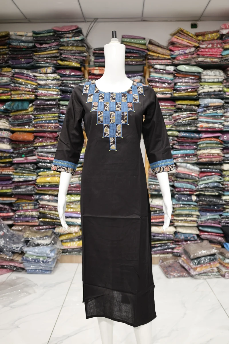 Applique Work Kurti