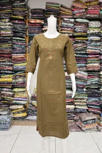 Small Mirror Work Kurti