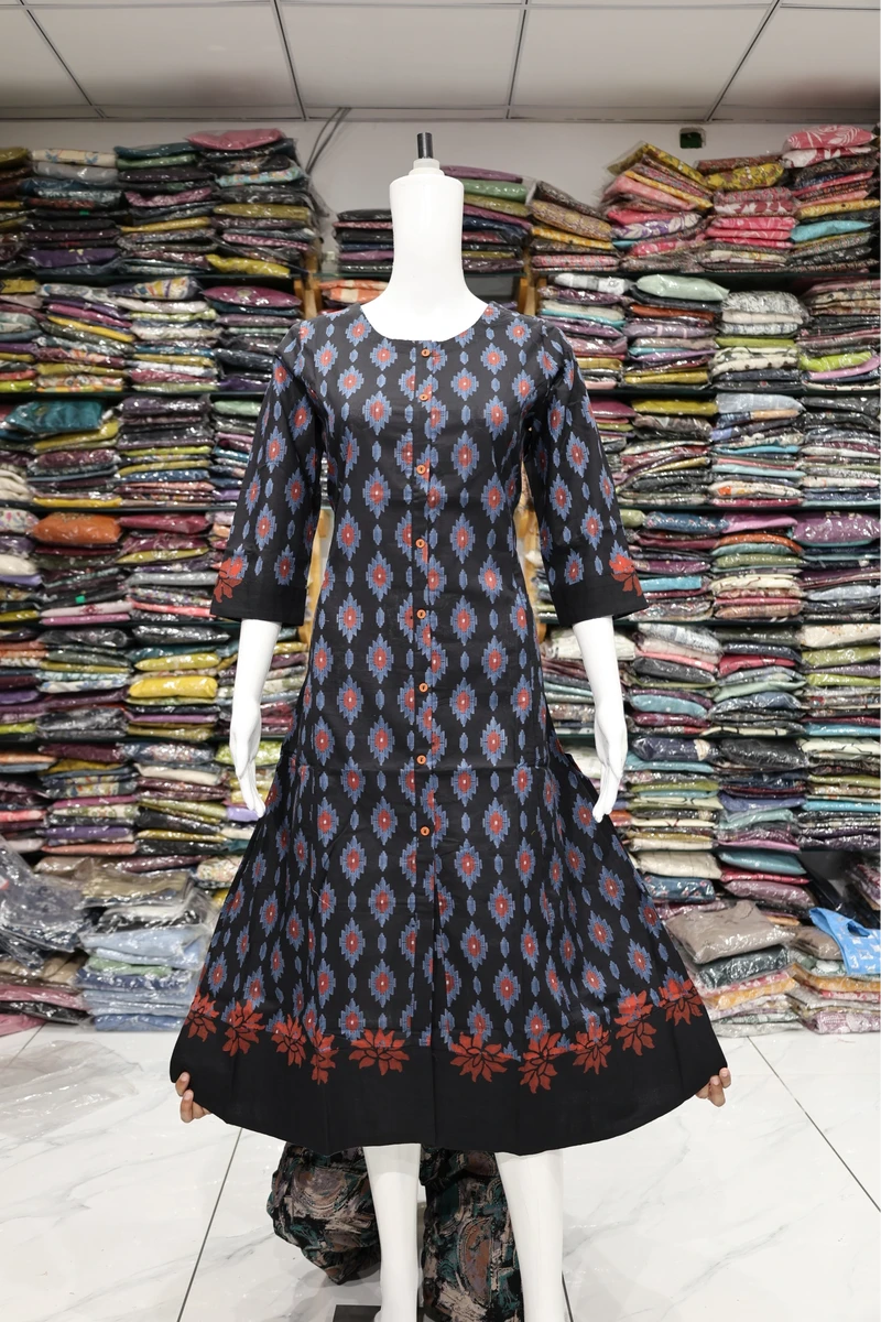 Printed Aline Kurti