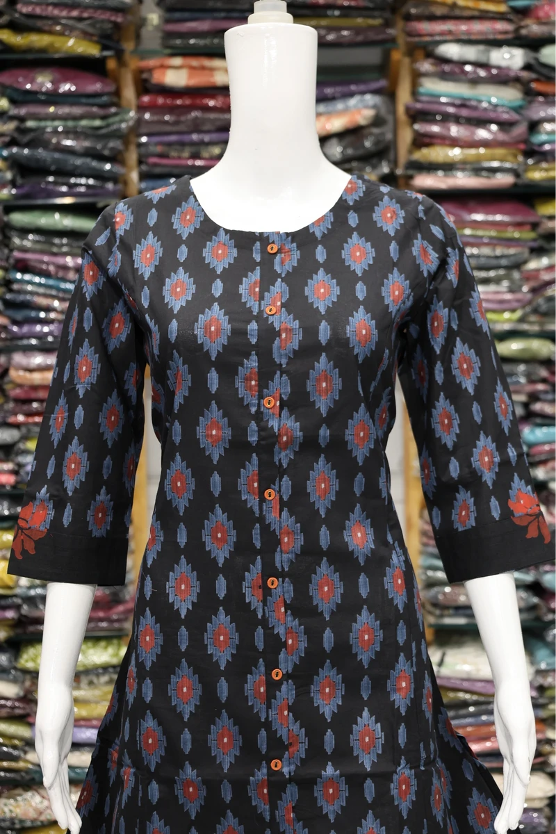 Printed Aline Kurti