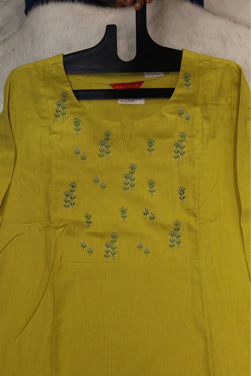Embroidery Work Kurti