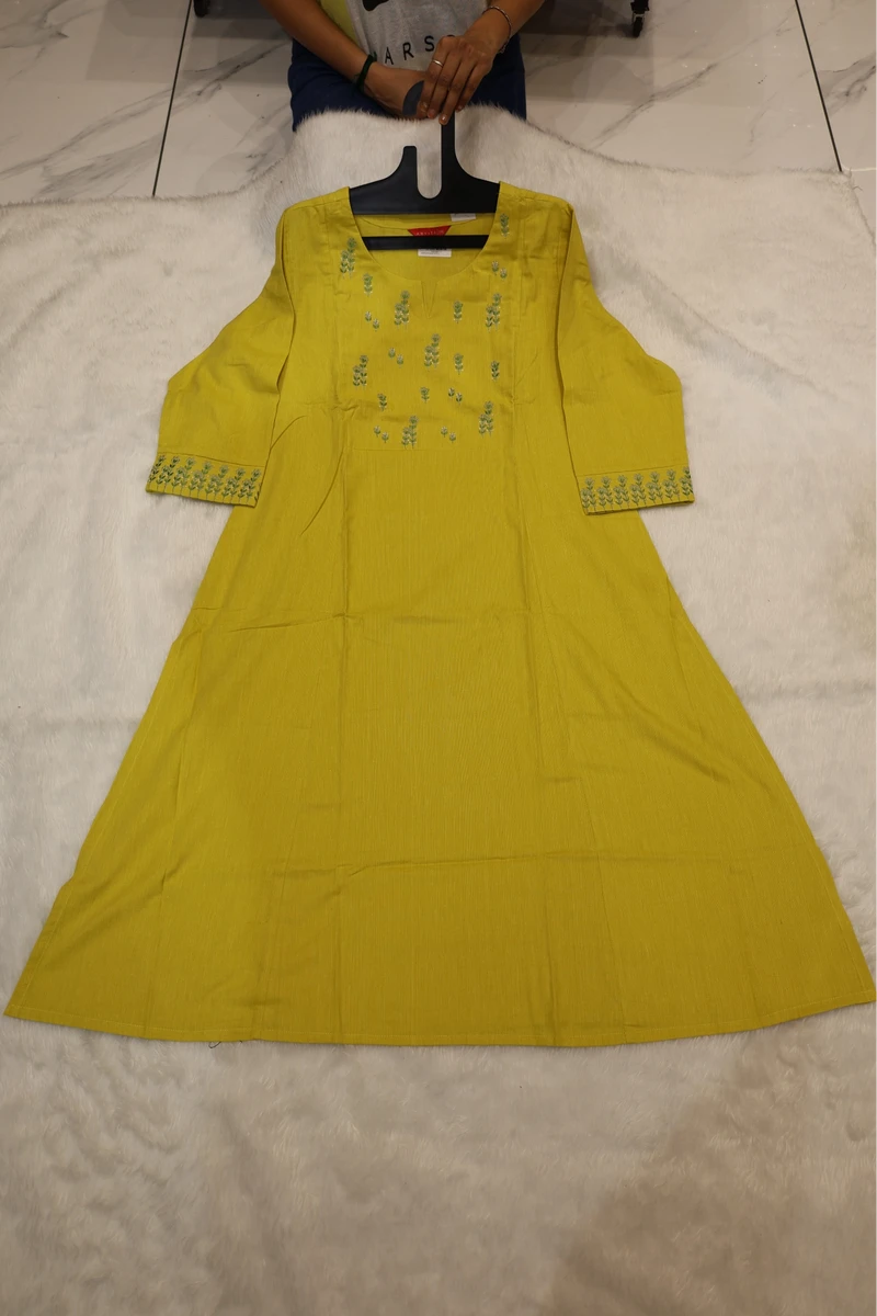 Embroidery Work Kurti
