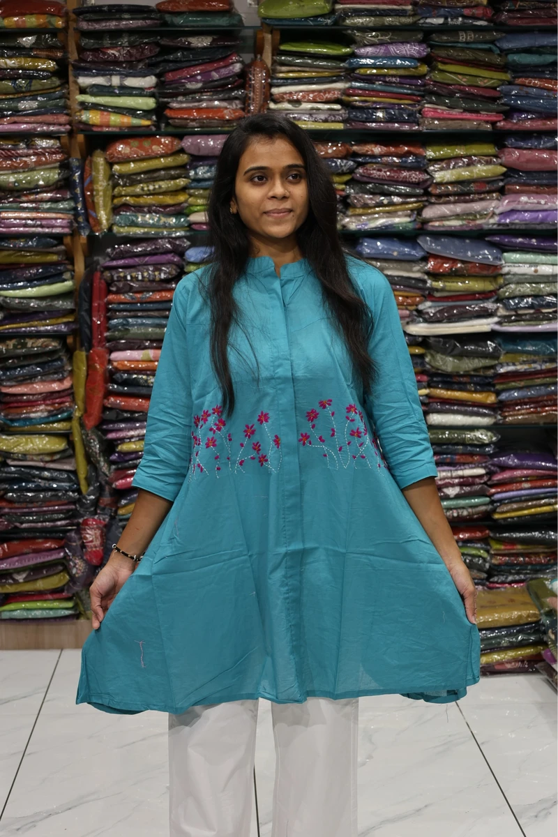 Hand Work Over Size Tunic