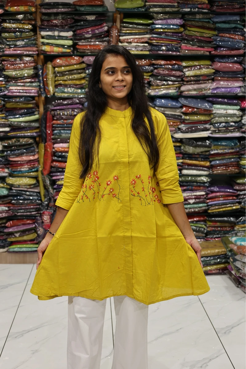 Hand Work Over Size Tunic