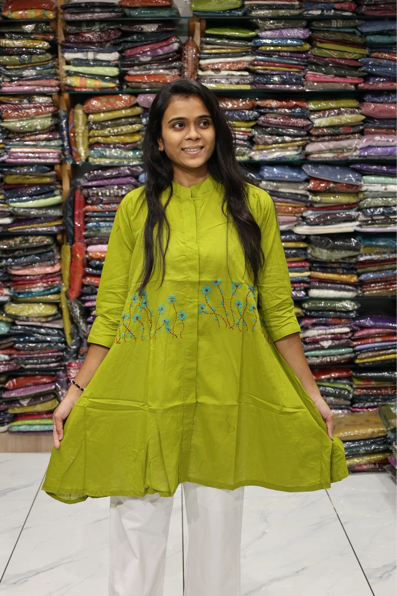 Hand Work Over Size Tunic