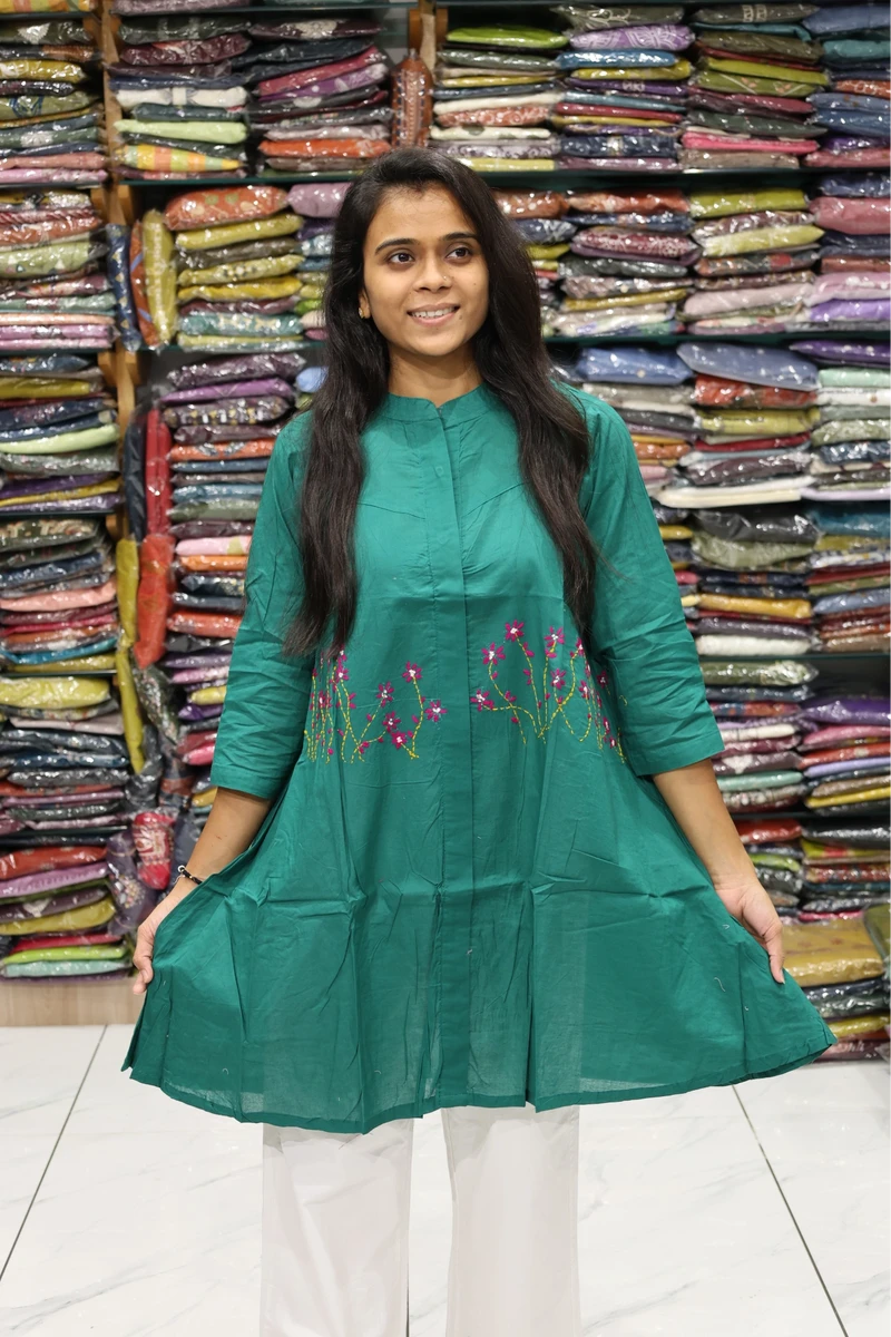 Hand Work Over Size Tunic