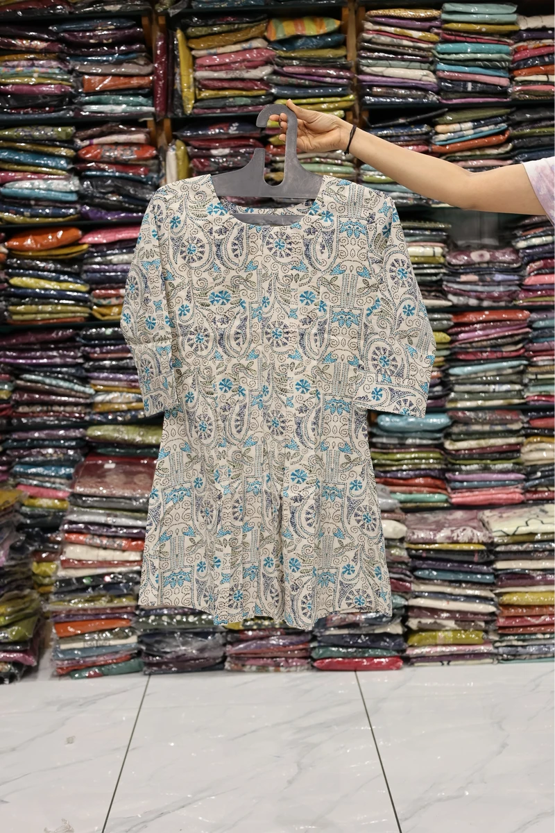 Printed Round Tunic