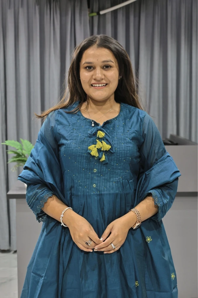 Side Daman Work Duptta Pair