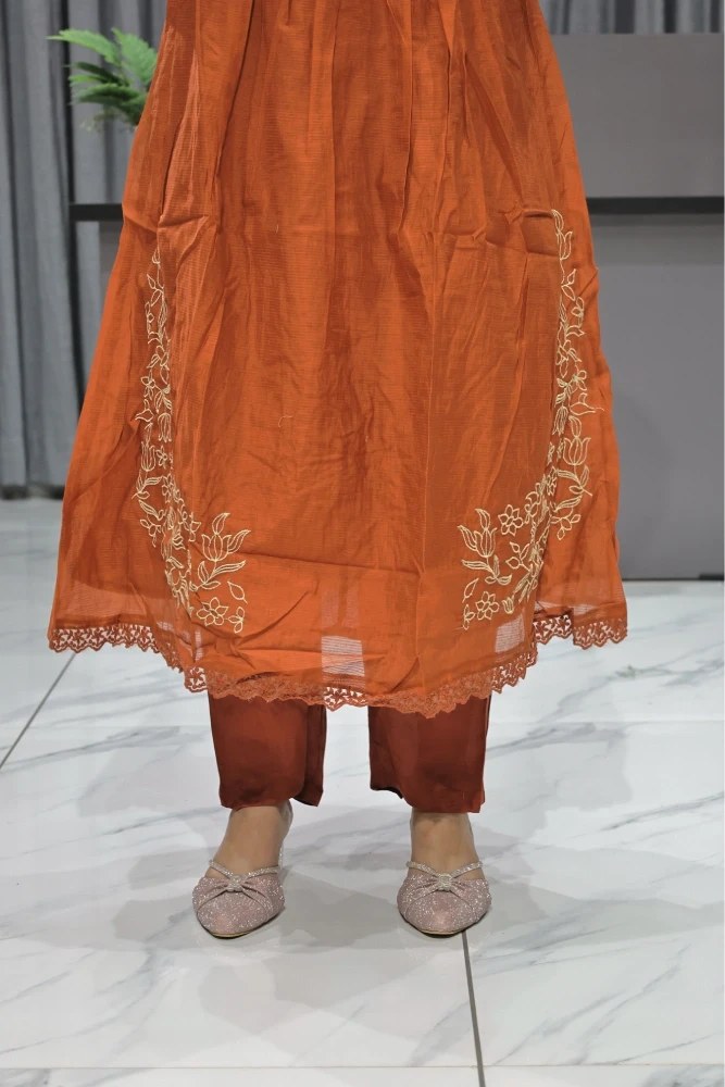 Side Daman Work Duptta Pair