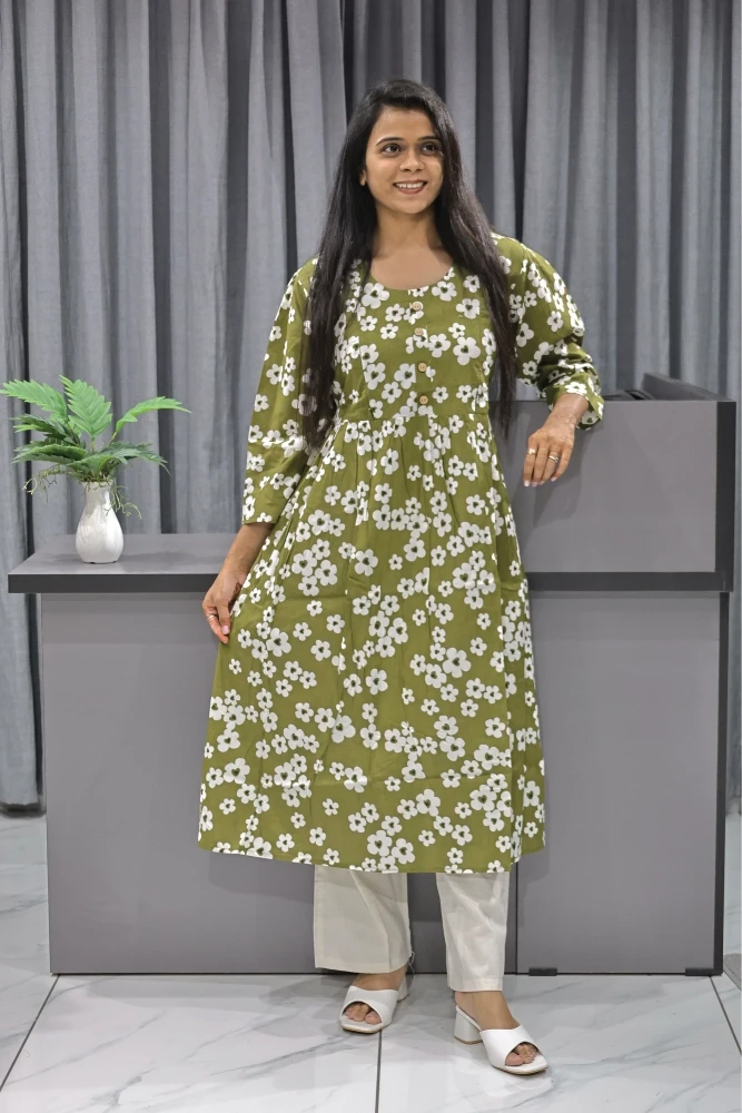 Printed Feeding Kurti