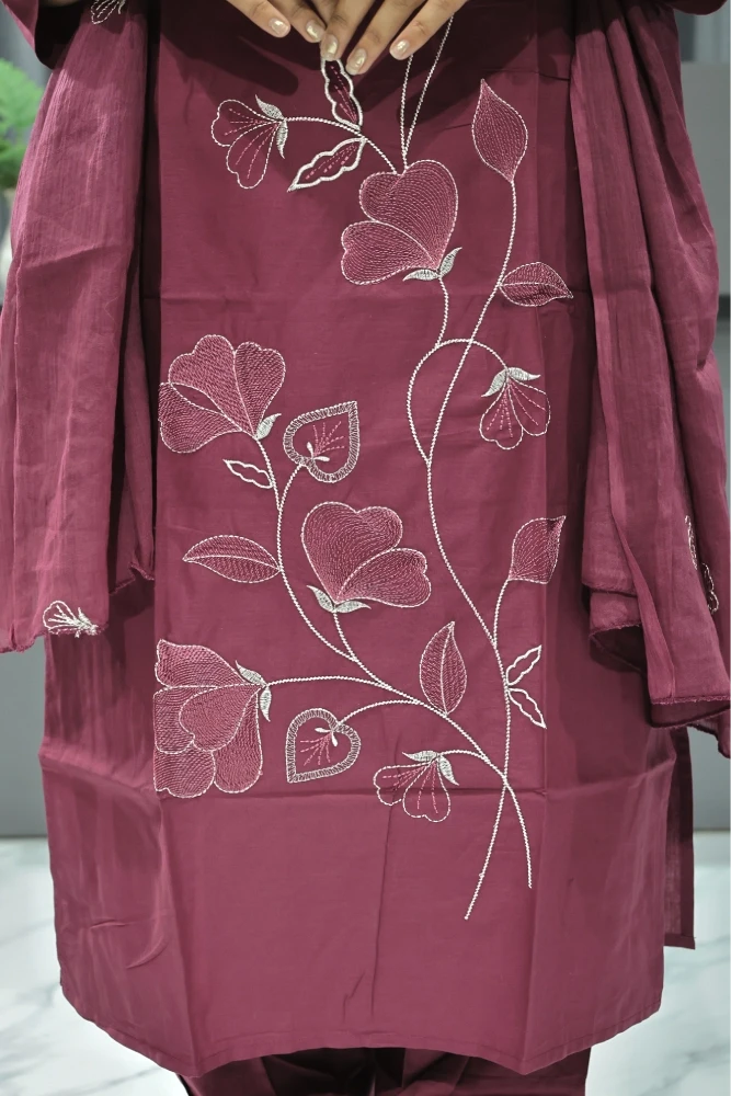 Daman Vel Work Duptta Pair