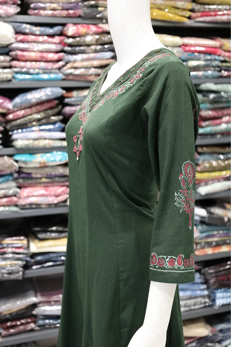 Mirror Work Kali Round Plaza Pair