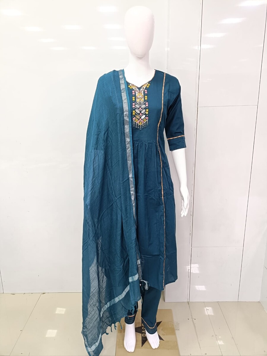 Mirror Work Duptta Pair