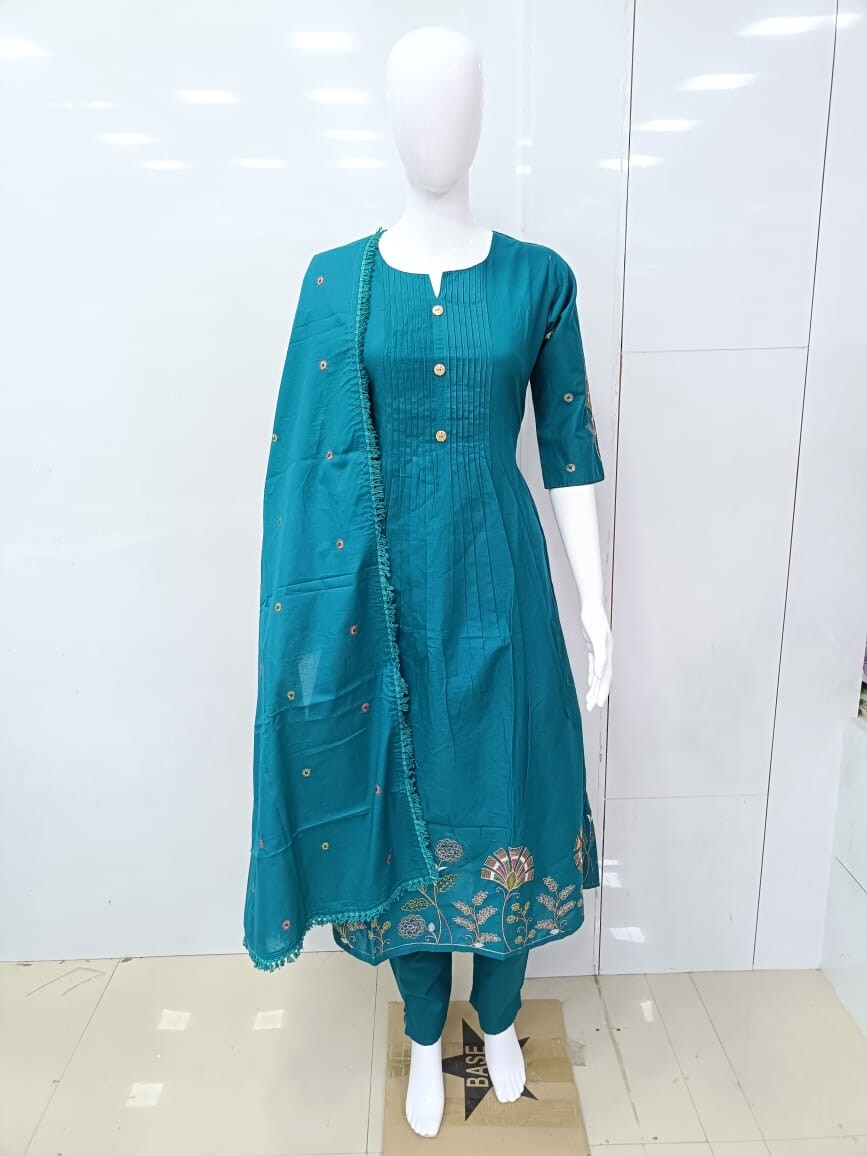 Daman Work Round Duptta Pair