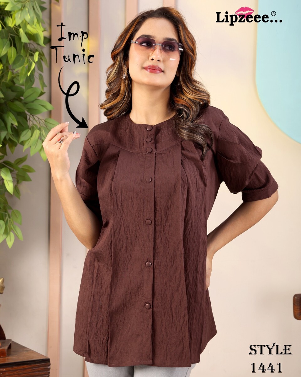 Plain Show Button Top