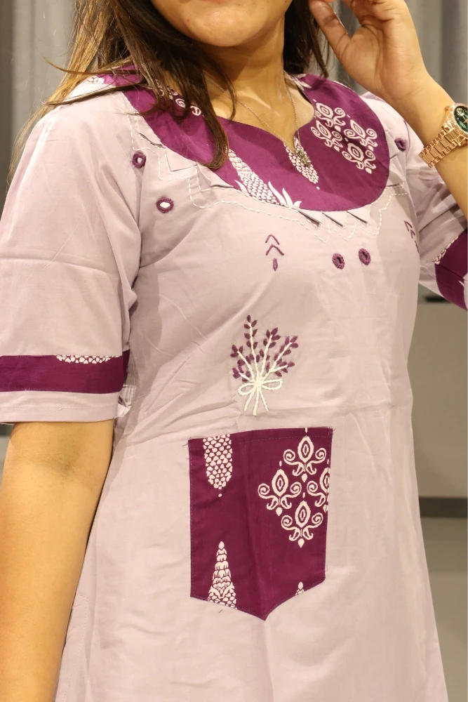 Pocket Work Aline Tunic