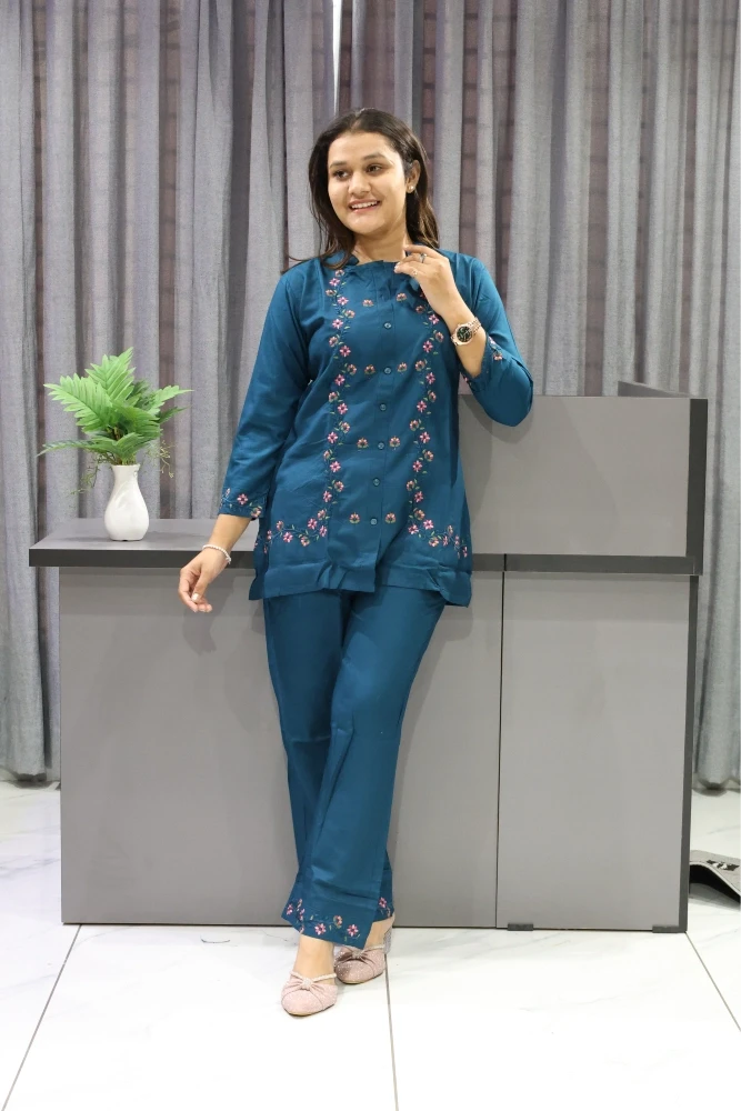 Embroidery Vel Work Cord Set