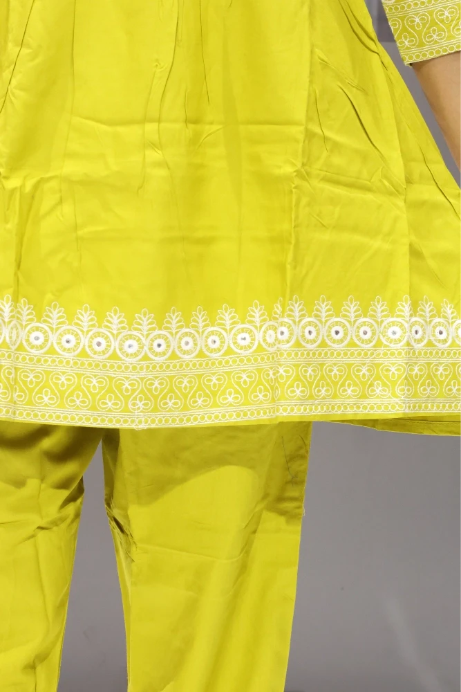 Sleeve And Daman Work Cord Set