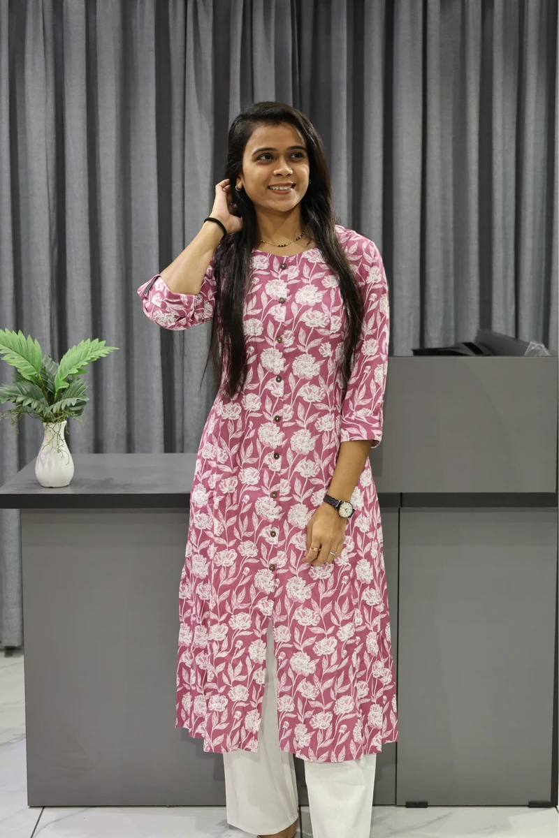 Vela Print Aline Kurti