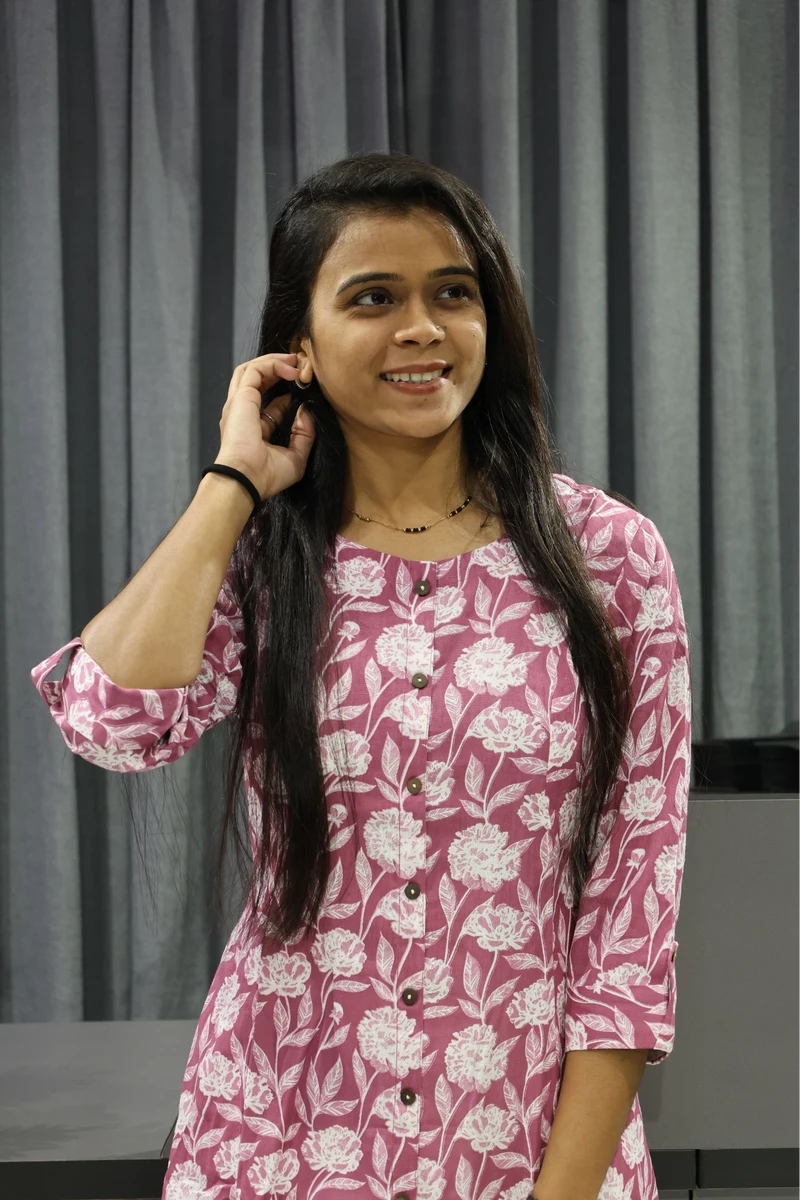 Vela Print Aline Kurti