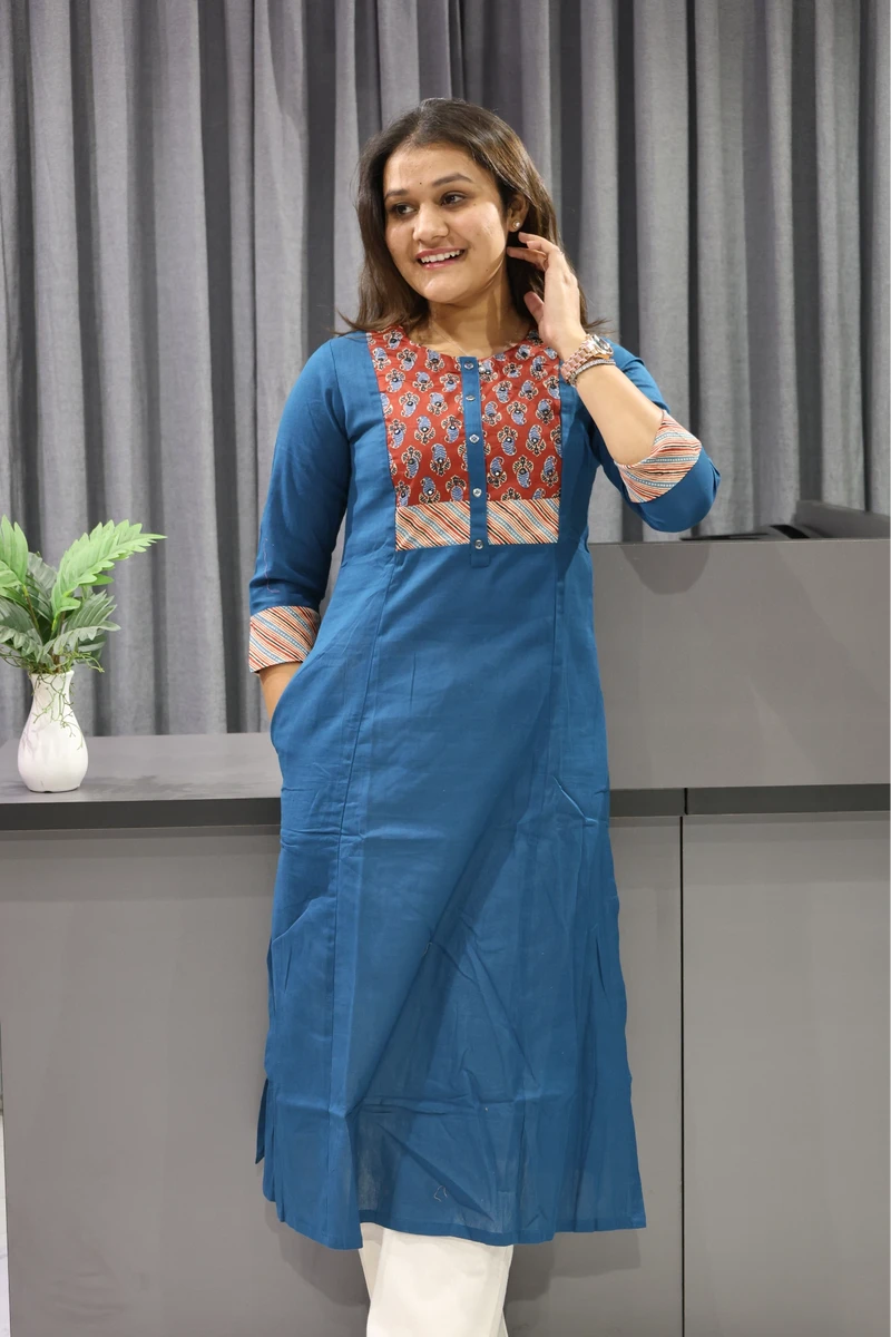 Aline Dabalu Mirror Kurti