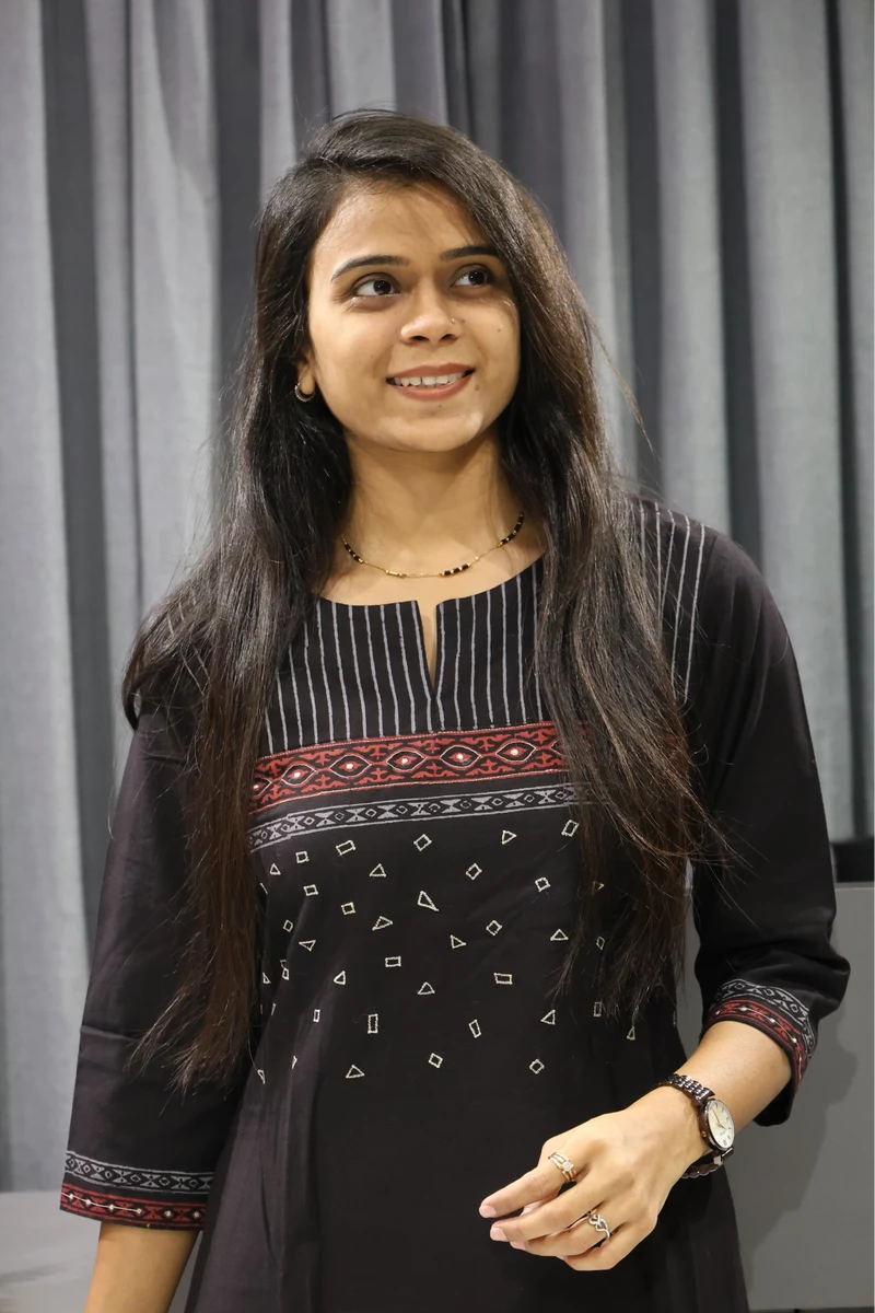 Square Embroidery Work Kurti