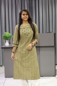 Embroidery Work Kurti