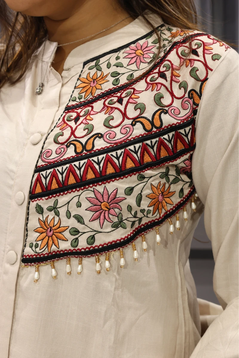 Pocket Work Duptta Pair